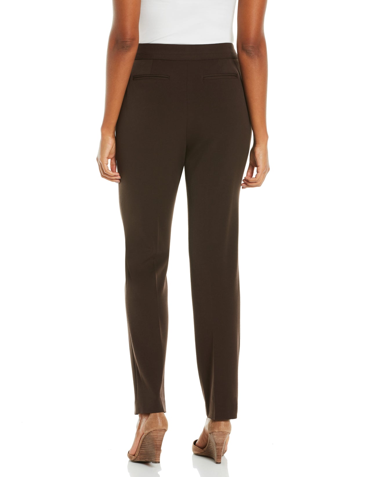 Jm Collection Plus & Petite Plus Size Tummy Control Curvy-fit Pants,  Created For Macy's In New Fawn | ModeSens