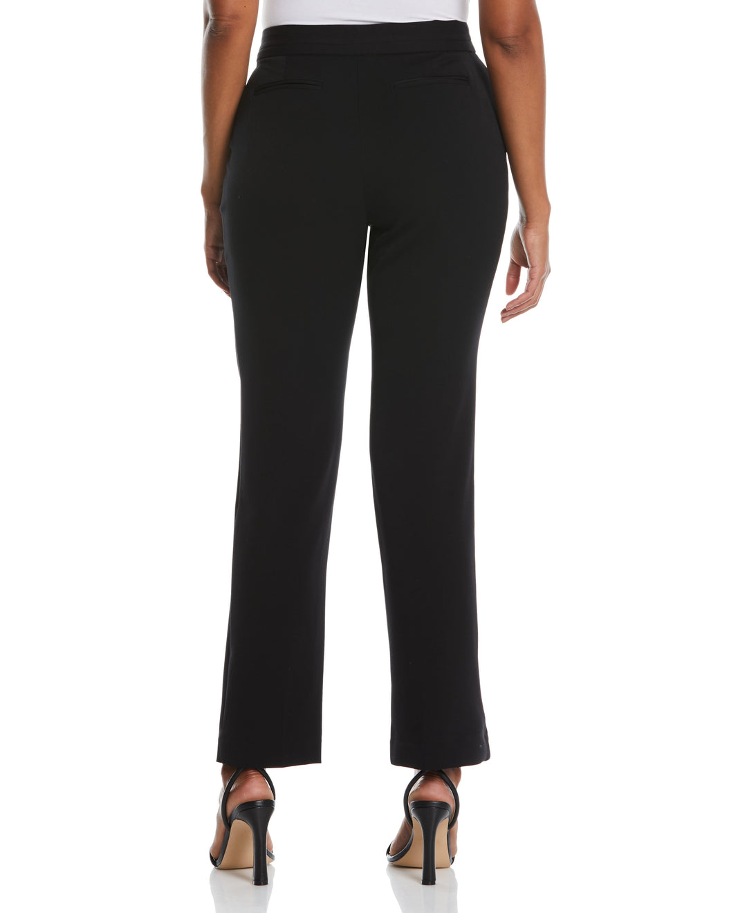 Women s GABARDINE SLIM LEG PANT CURVY FIT Rafaella