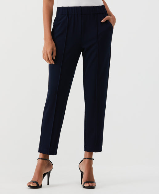 Petite Straight Fit Pants | Rafaella