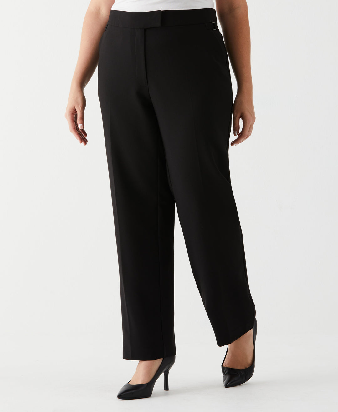 Plus Size Double Breasted Pant Suit | Rafaella