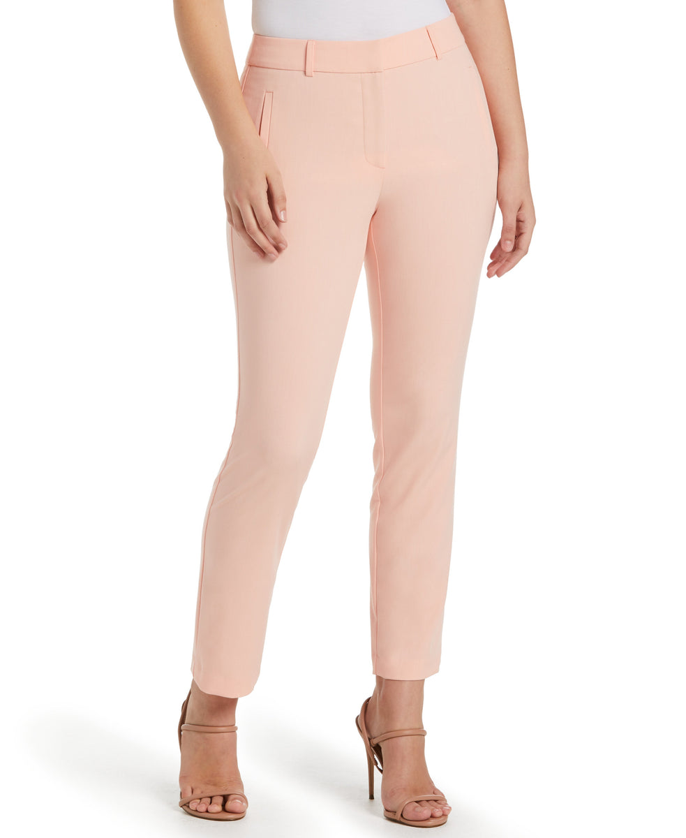 Women's Classic Fit Straight Leg Ankle Pant | Rafaella