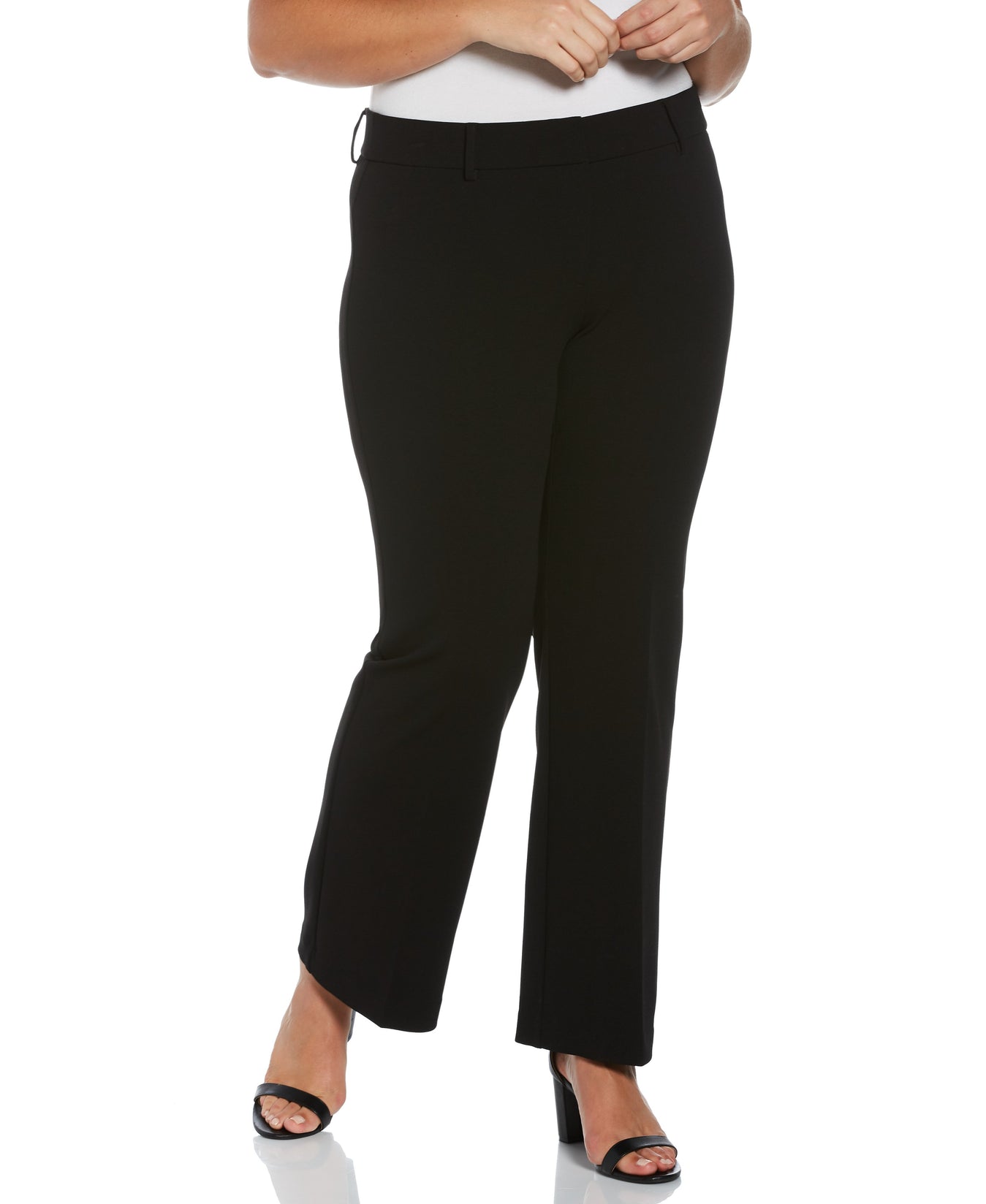 Eileen Fisher Plus Size Washable Stretch Crepe Slim Leg Ankle Pants |  Dillard's